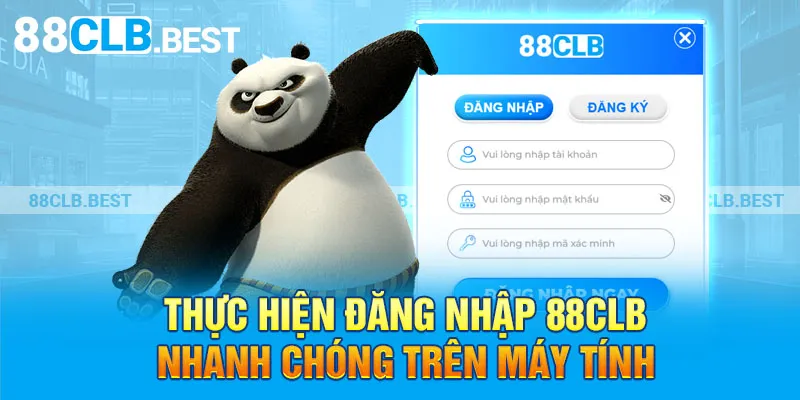 Thực hiện đăng nhập 88clb nhanh chóng trên máy tính