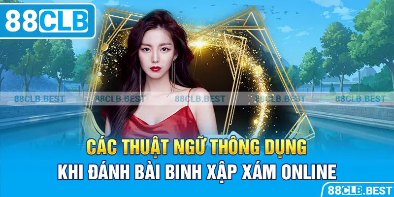 Các thuật ngữ thông dụng khi đánh bài Binh xập xám online